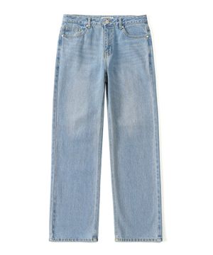 WIDE DENIM PANTS (LIGHT INDIGO)