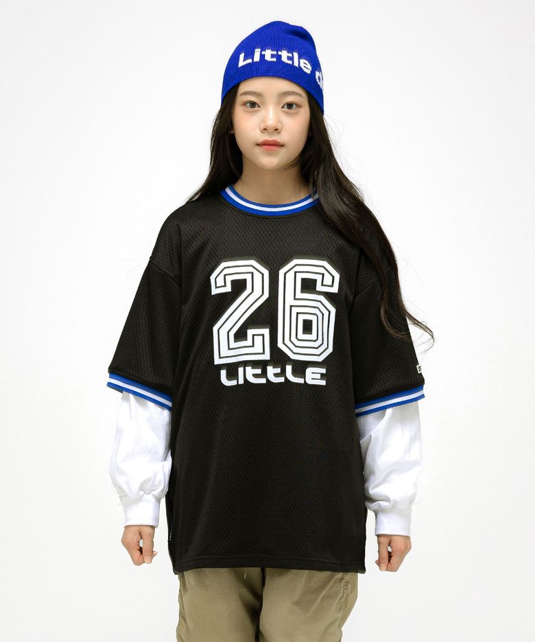 레이어드 저지 티셔츠 Blue
