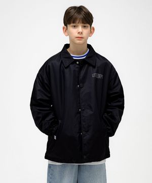 로고 트러커 코치 자켓 Black