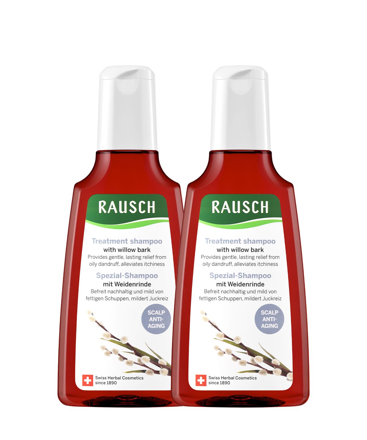 라우쉬(RAUSCH) 윌로우바크 트리트먼트 샴푸 200ml 듀오
