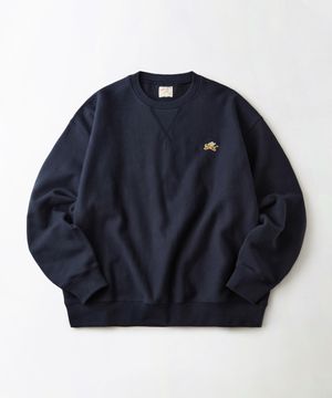 MIGHTY TIGER LOGO SWEAT_NAVY