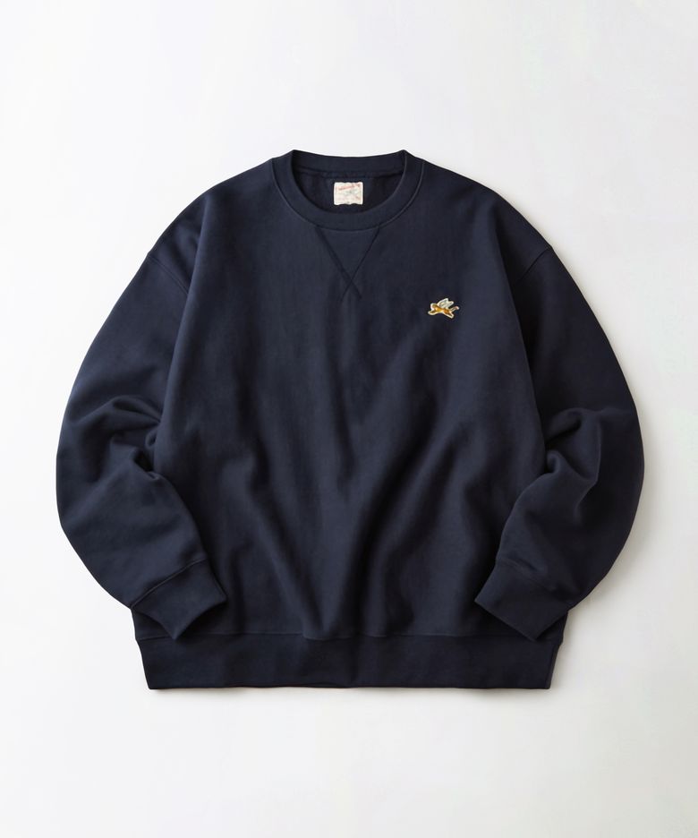 MIGHTY TIGER LOGO SWEAT_NAVY
