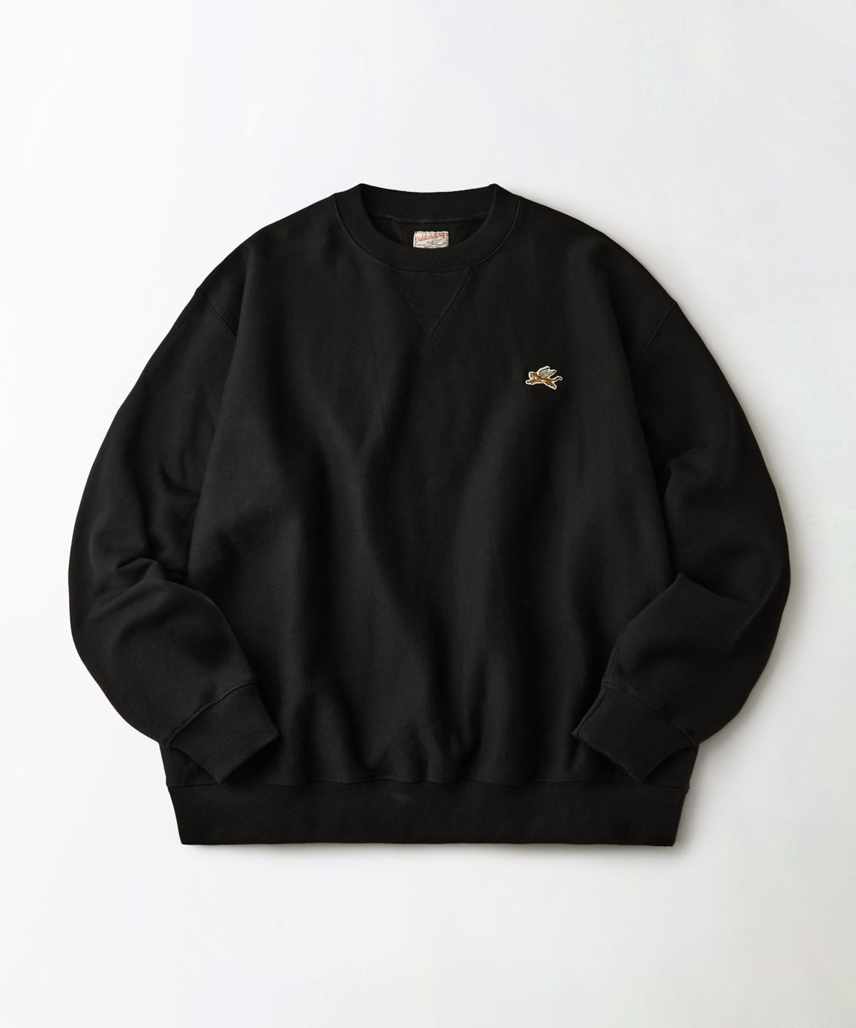 아웃스탠딩(OUTSTANDING) MIGHTY TIGER LOGO SWEAT_BLACK
