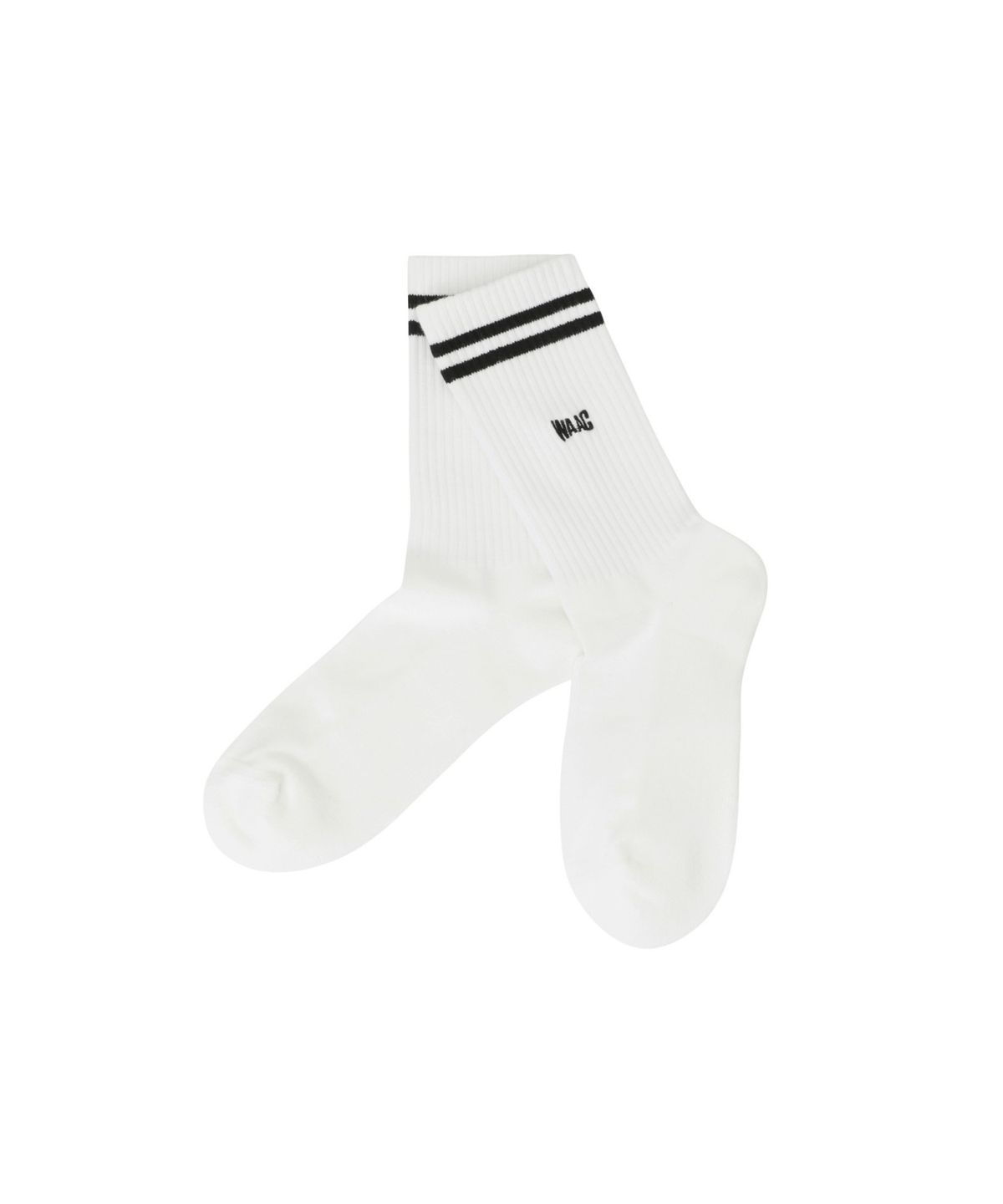 왁(WAAC) Men Stripe Socks_WGLCX25141WHX
