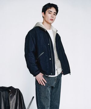 Drifter Padded Jumper  Black