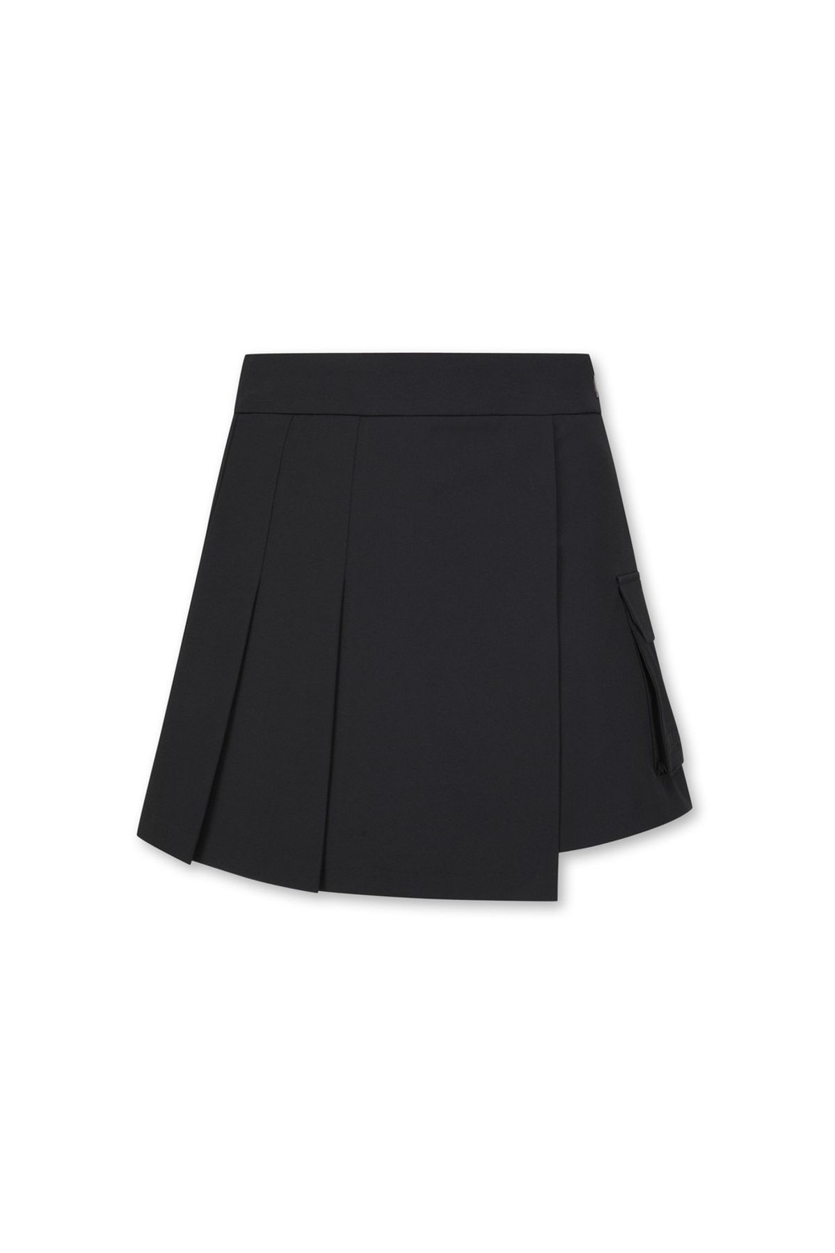 왁(WAAC) Women Pleats Wrap Pants_WWPNM25901BKX