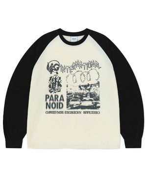 INTERNATIONAL RAGLAN LS TEE CREAM(MG2DFMT561A)