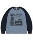 INTERNATIONAL RAGLAN LS TEE BLUE(MG2DFMT561A)