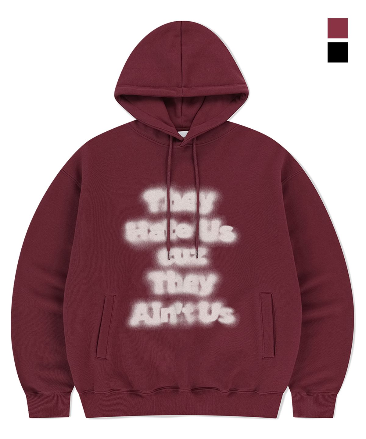 마하그리드(MAHAGRID) AIN’T US BLUR HOODIE_2colors