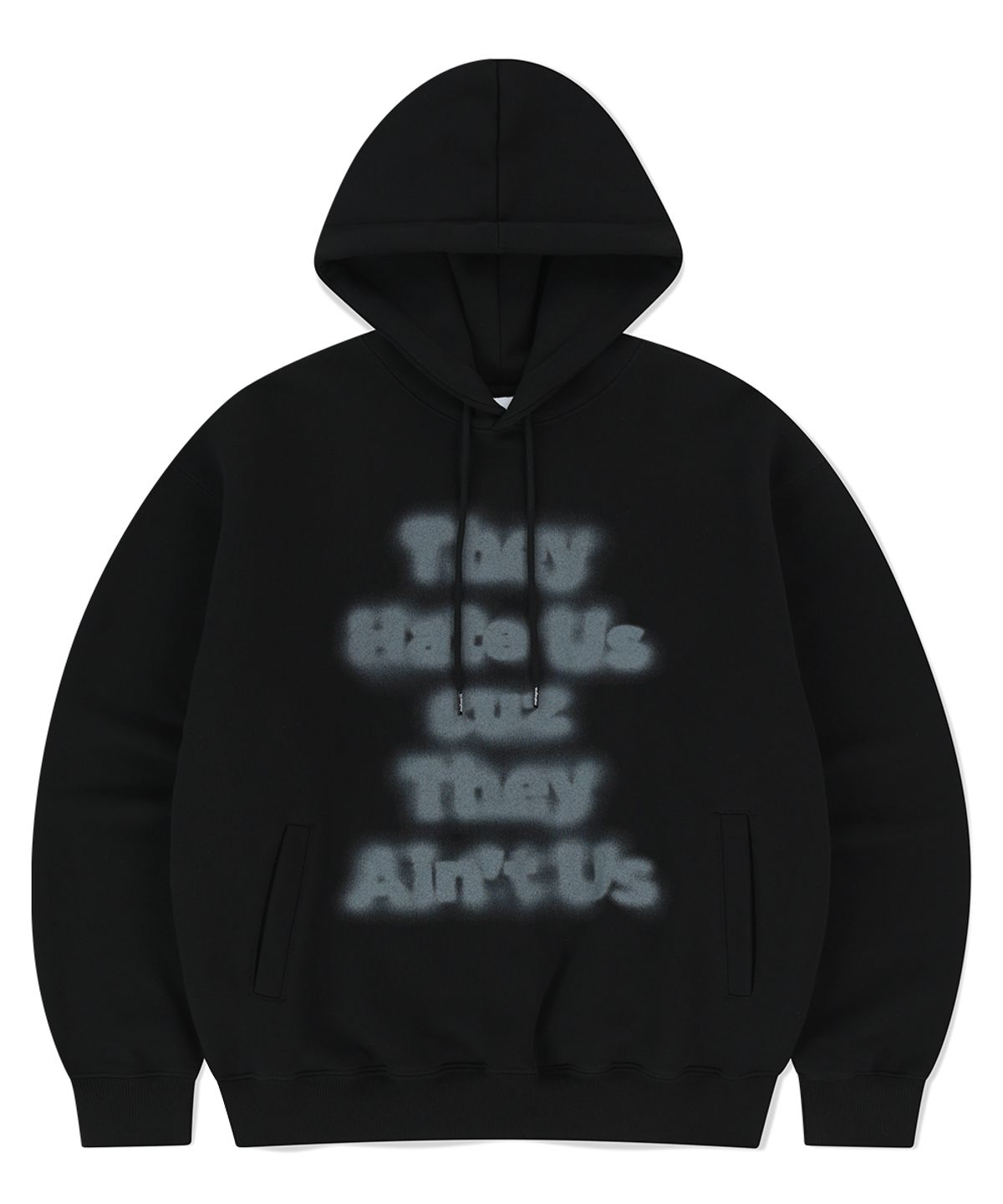 마하그리드(MAHAGRID) AIN’T US BLUR HOODIE BLACK(MG2FSMM406A)
