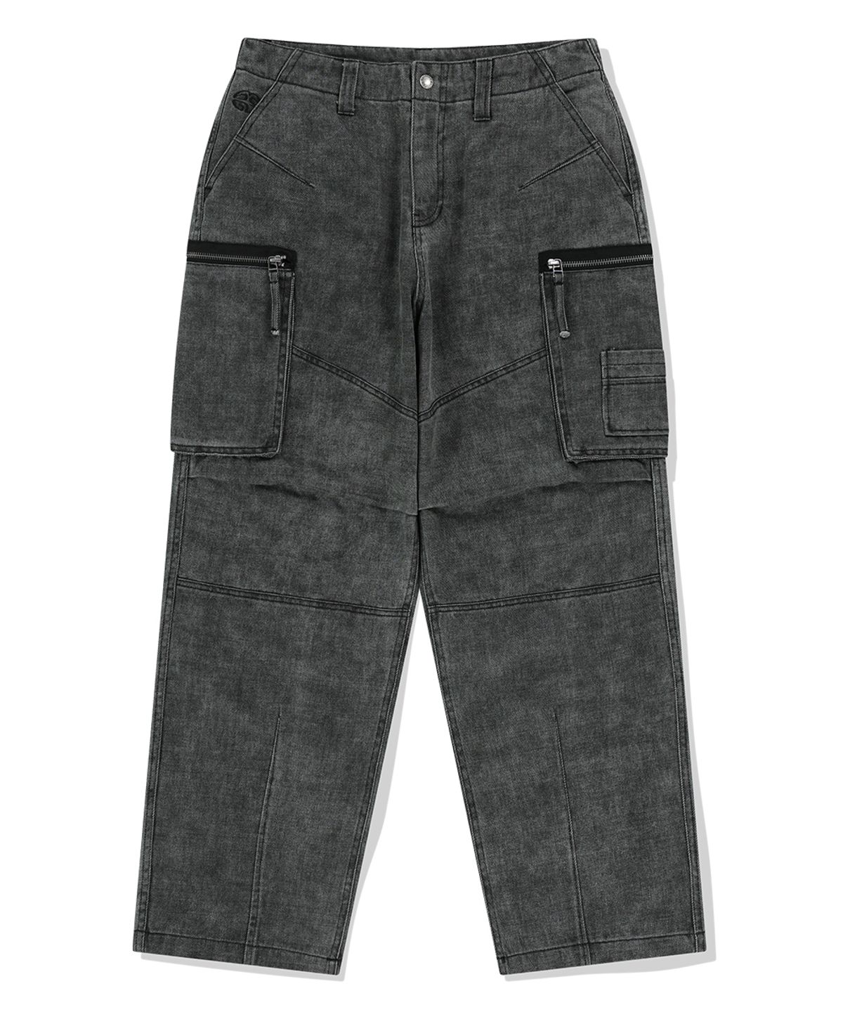 마하그리드(MAHAGRID) WASHED UTILITY PANT CHARCOAL(MG2FSMD121A)