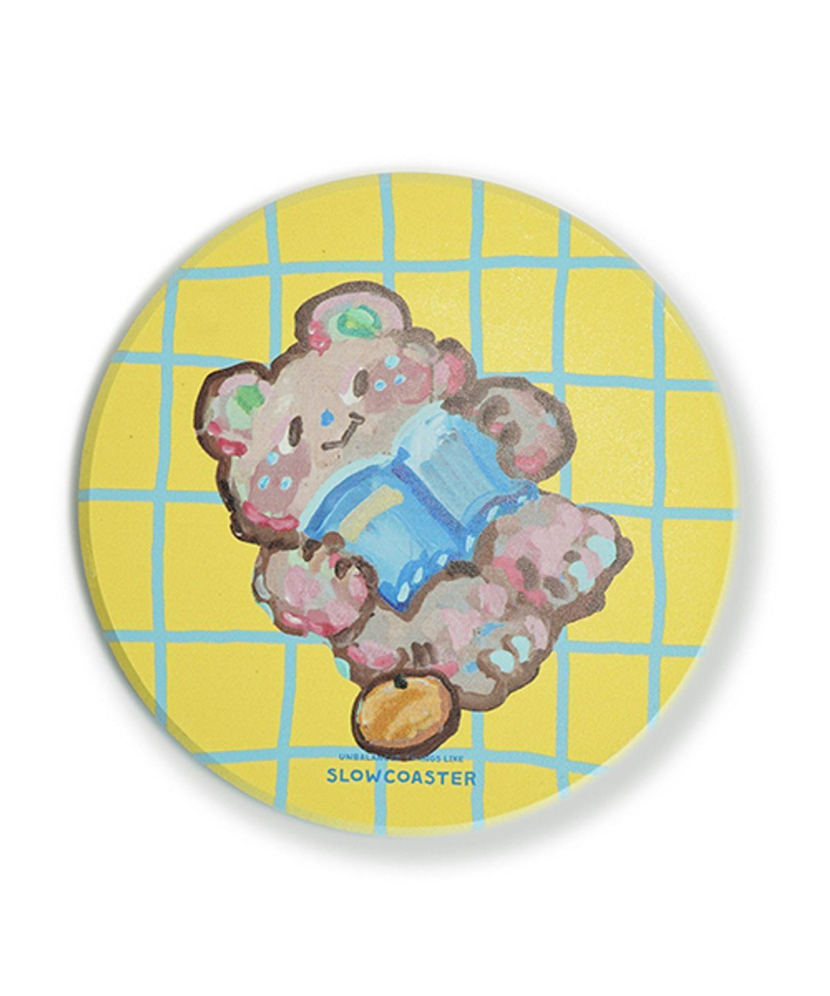 슬로코스터(SLOWCOASTER) SWEET HOME BEAR TEA COASTER