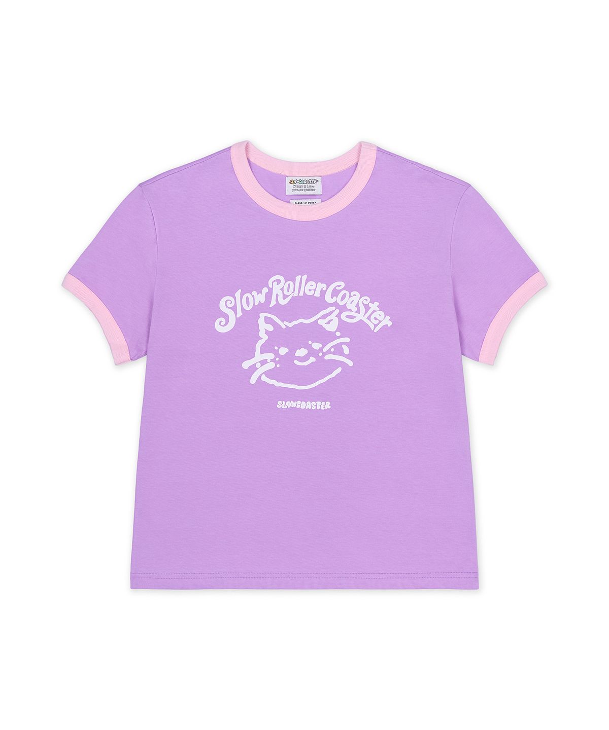 슬로코스터(SLOWCOASTER) SLCO LAVENDER 숏슬리브 Purple
