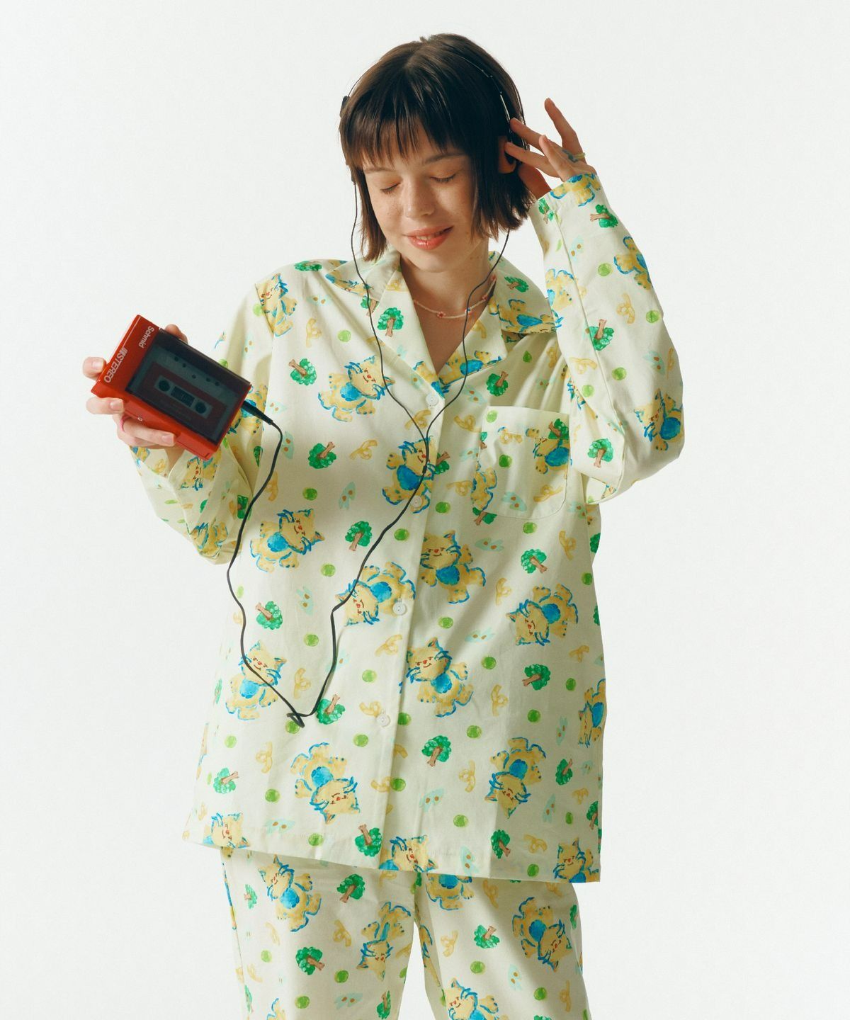 슬로코스터(SLOWCOASTER) LUNZY PAJAMA Yellow