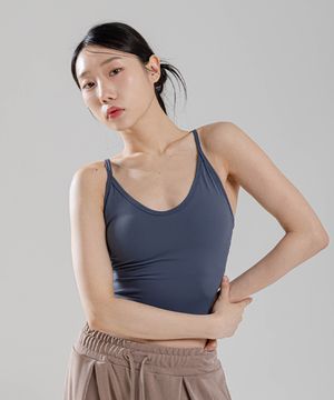 여성요가복 플로우 백 탑 2TT5242