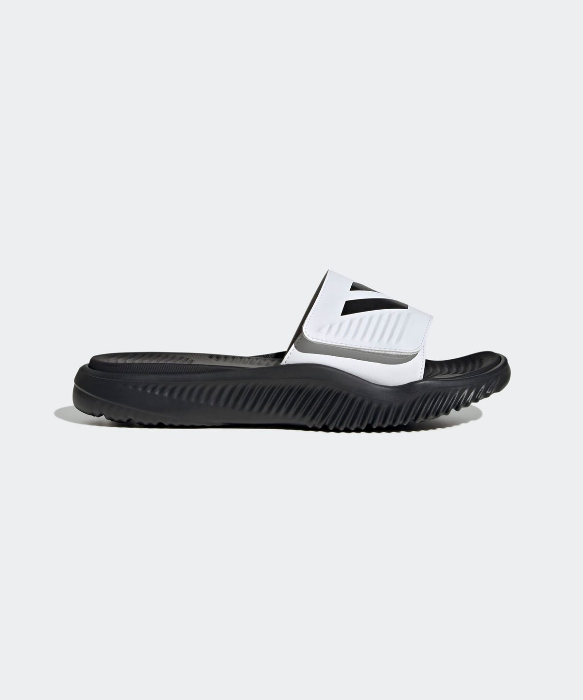 아디다스(ADIDAS) 알파리스폰스 1.0 슬라이드 - 화이트:블랙 / JP5436