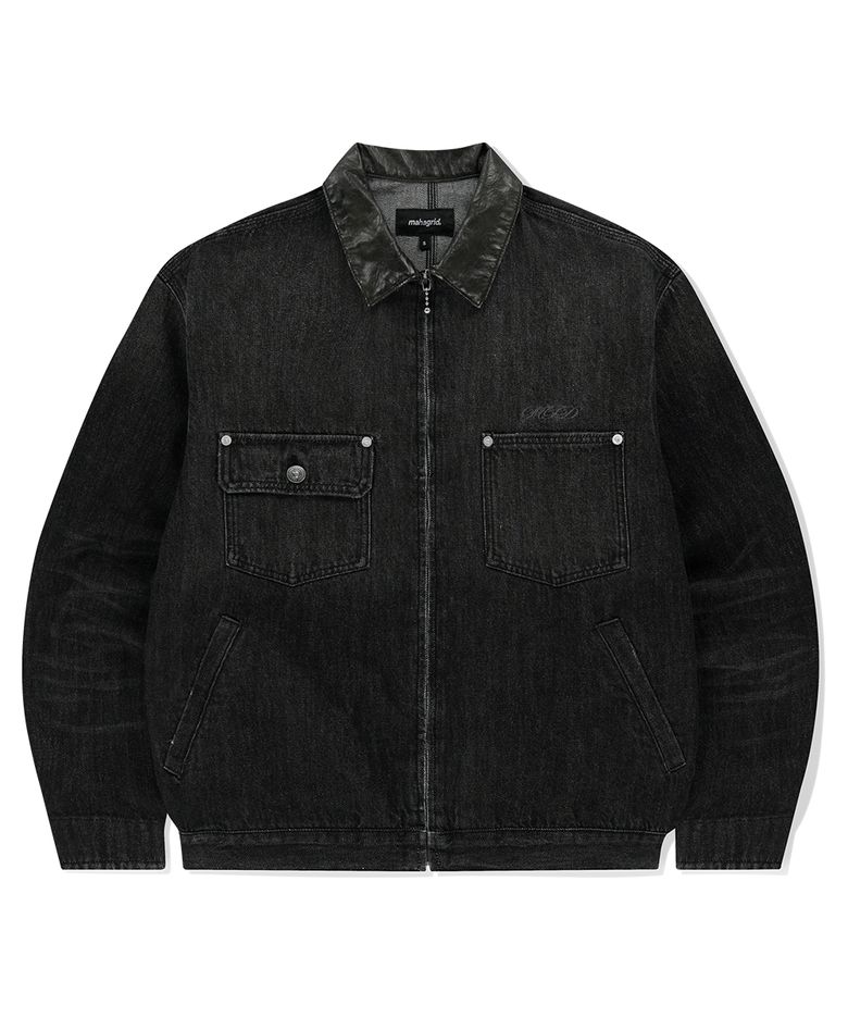 DUNGAREE DENIM JACKET BLACK(MG2FSMJ245A)