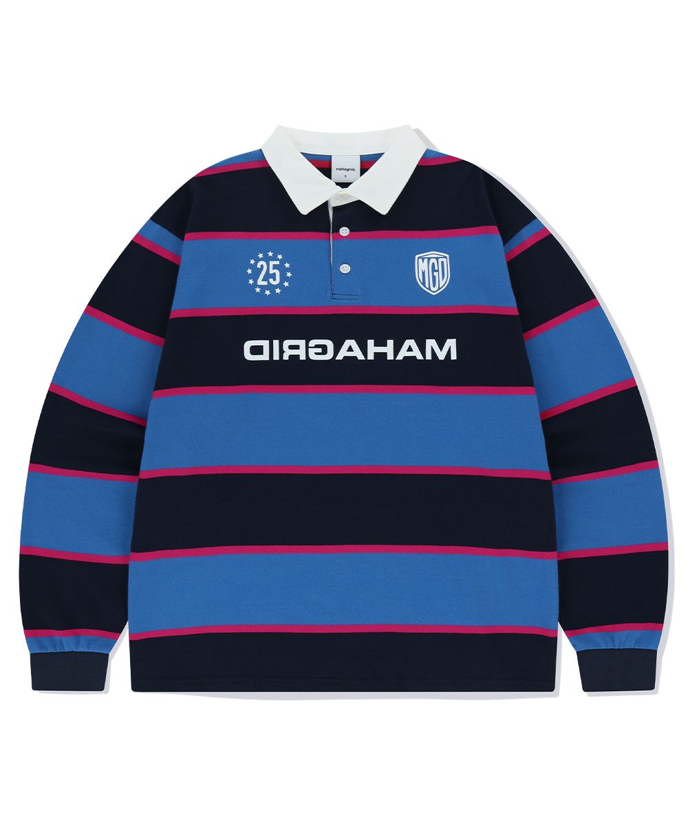 【mahagrid】21FW★ RUGBY LS TEE mahagrid】21FW☆ RUGBY LS TEE (mahagrid/Tシャツ・カットソー