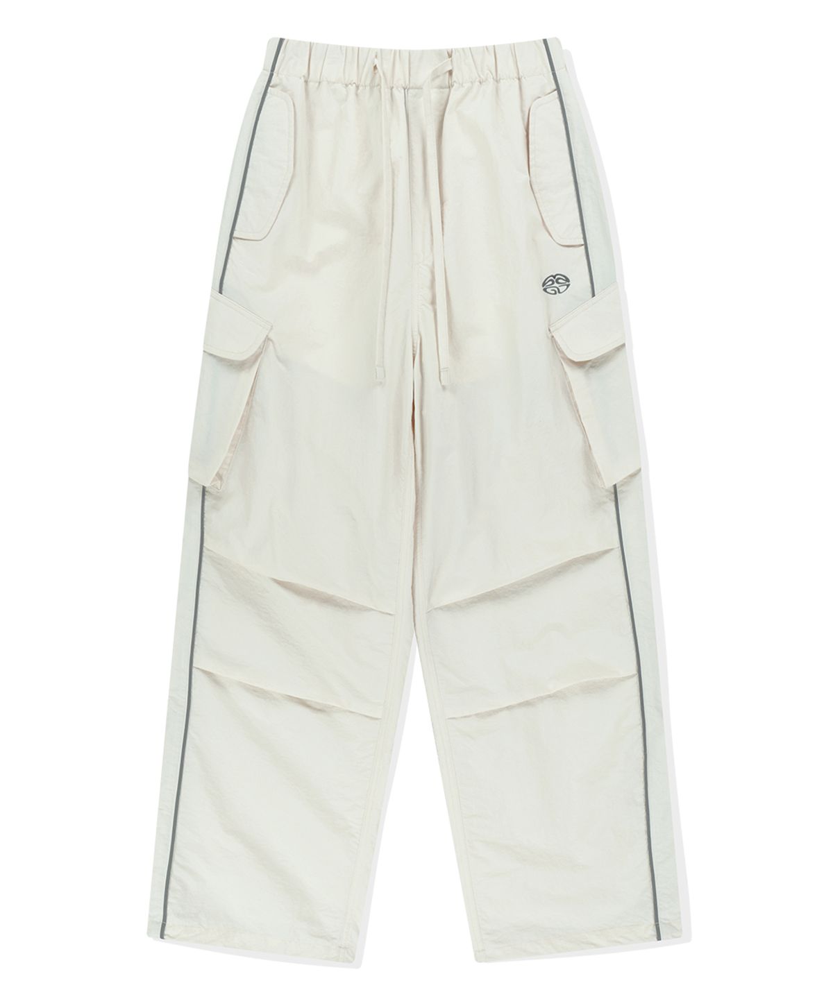 마하그리드(MAHAGRID) NYLON CARGO PARACHUTE PANT IVORY(MG2FSMPA20A)