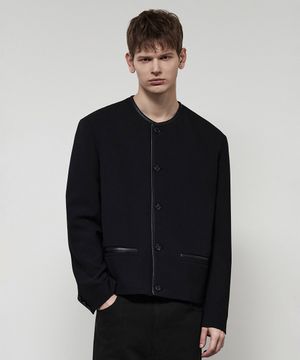 베르세즈 논카라 자켓 블랙 IEJA5E003BK