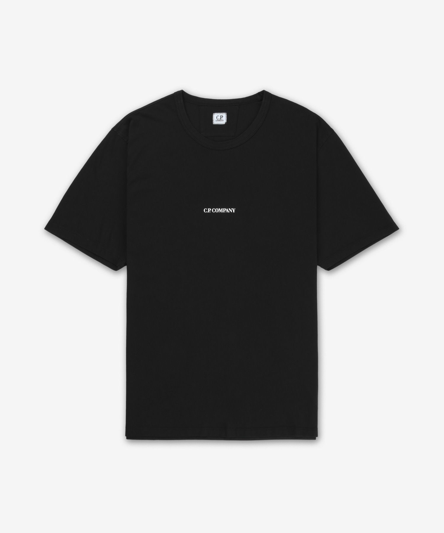 MUSINSA公式 | CP Company ロゴ半袖Tシャツ - ブラック 