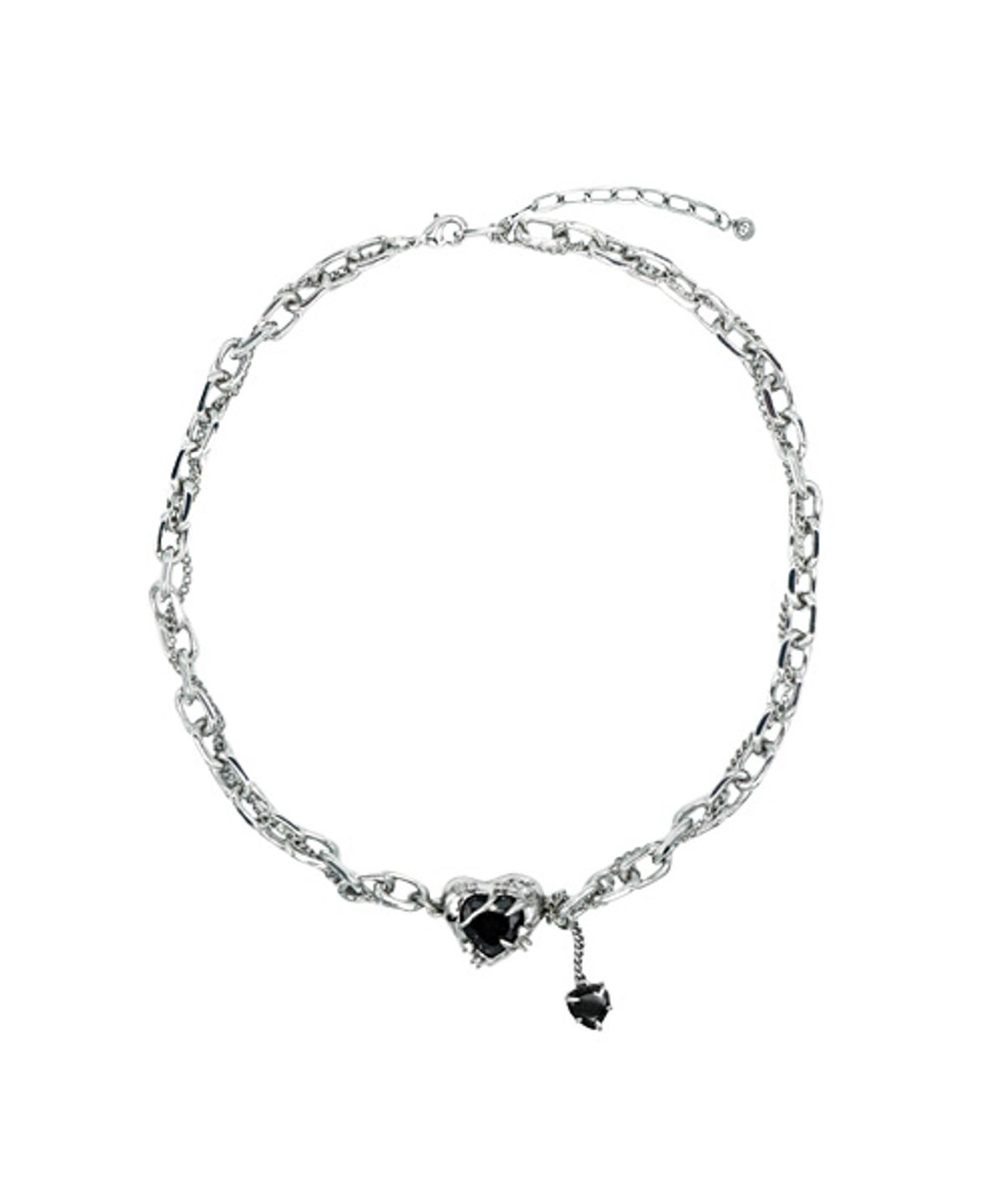 랜덤오프(RANDOMOFF) Black grand Aube Necklace