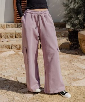 여성요가복 쭈리 포켓 와이드팬츠 5PP5576