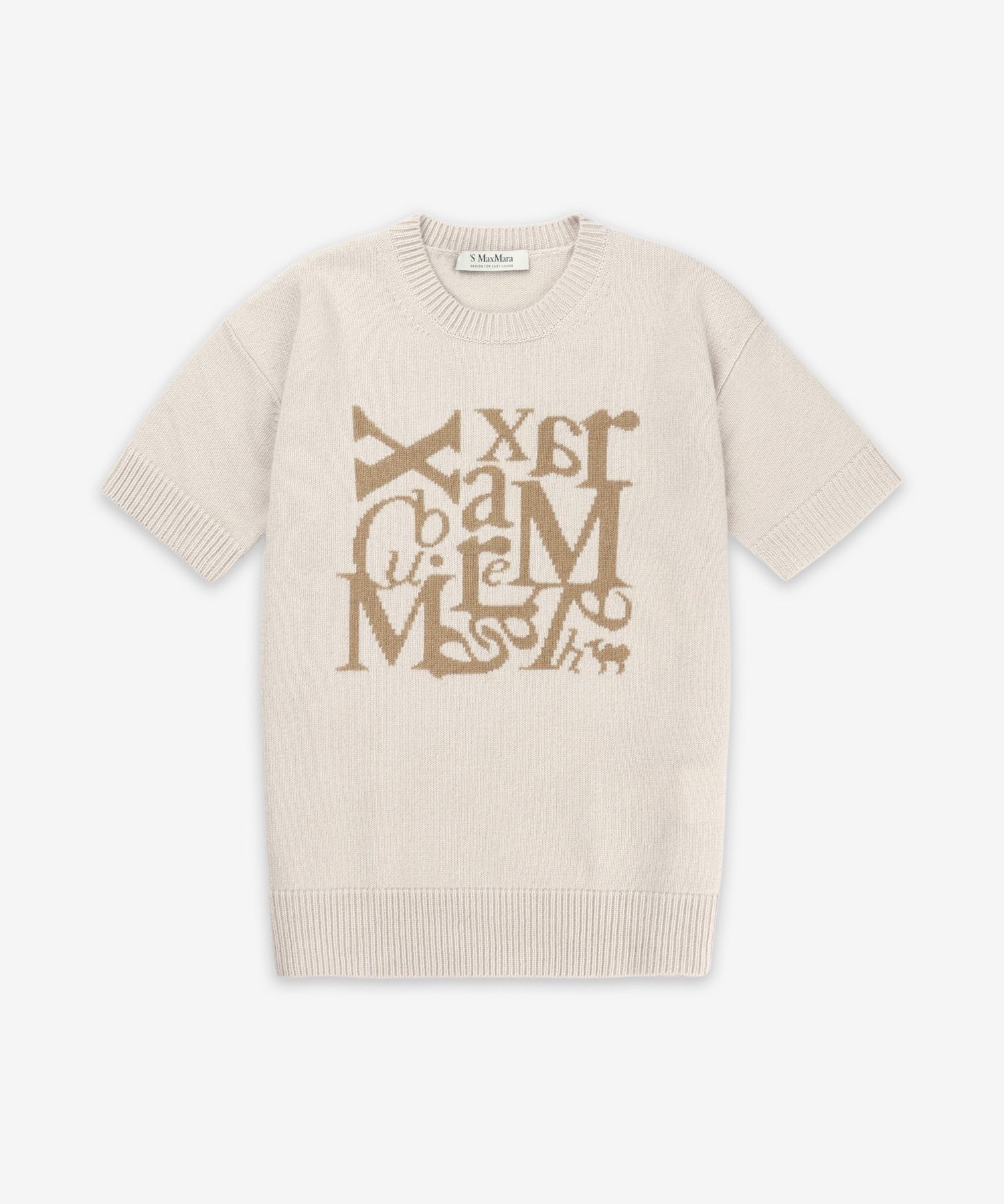 Tシャツ・カットソー S Max Mara FELICIA Knit Beige 2519361021600019 2519361021600 MUSINSA | S MAX MARA FELICIA Knit - Beige / 2519361021600019
