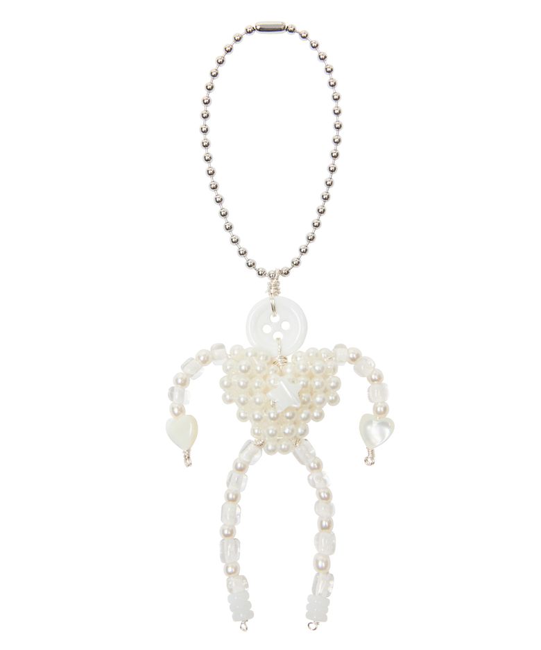 IM LUV STRANGER KEYRING(WHITE)