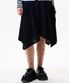 IM LAYERED MIDI SKIRT(BLACK)