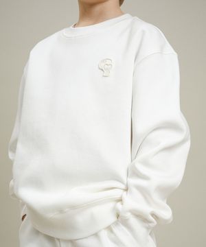 벤베네 피케 스웻셔츠_아이보리