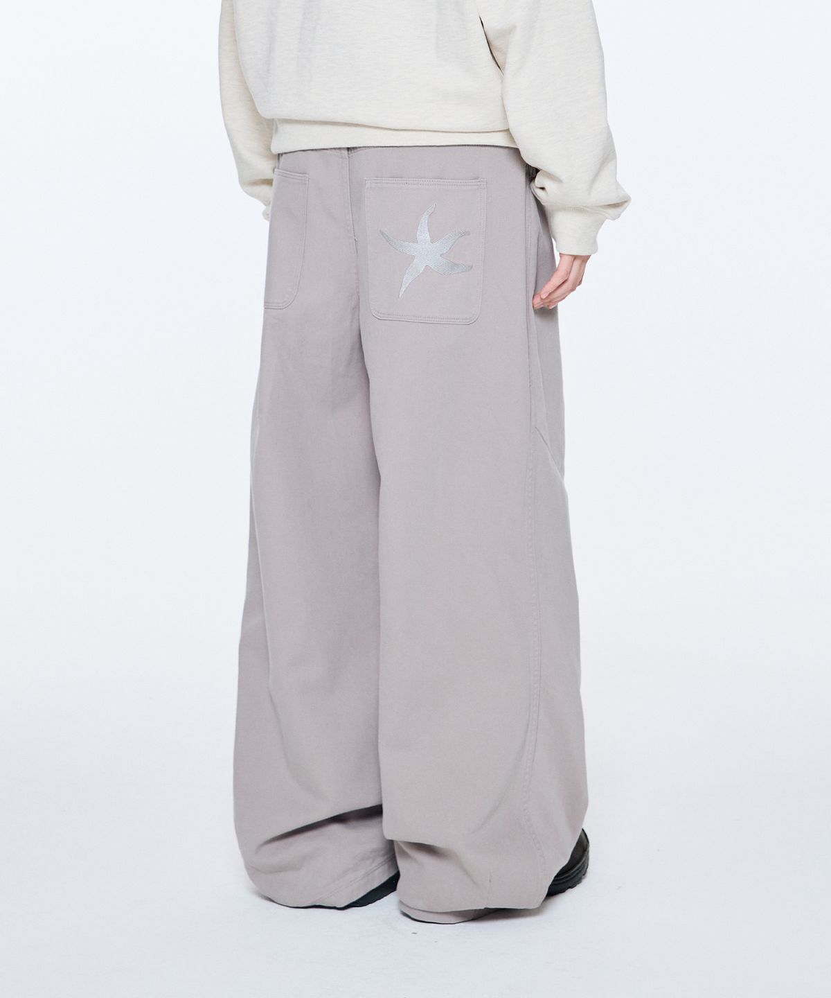 더콜디스트모먼트(THE COLDEST MOMENT) TCM washed starfish chino pants (beige)
