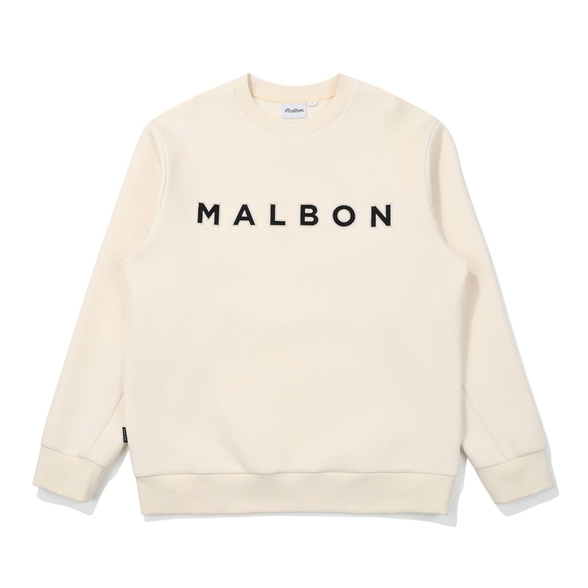 말본 골프(MALBON GOLF) 말본 에센셜 라운드 맨투맨 CREAM (MAN)