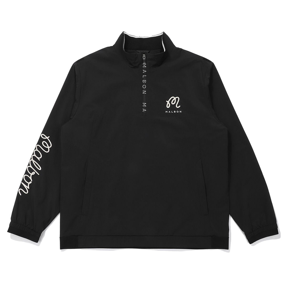 말본 골프(MALBON GOLF) 버킷 포인트 멤브레인 안감형 액션밴드 아노락 BLACK (MAN)