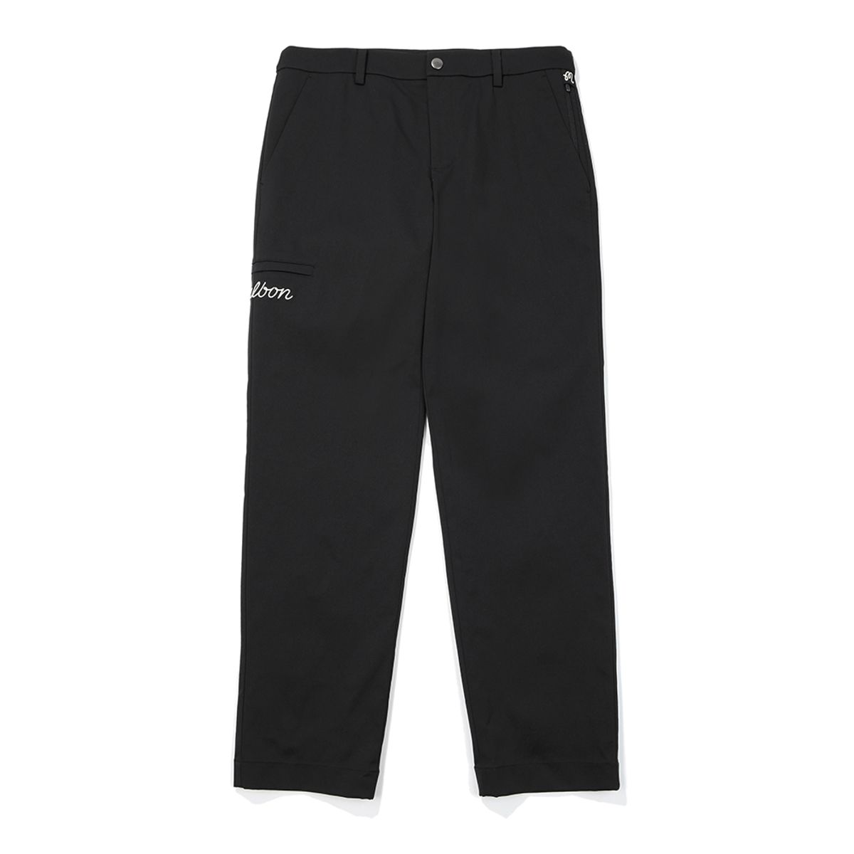 말본 골프(MALBON GOLF) 말본 봄 스트레이트 팬츠 BLACK (MAN)