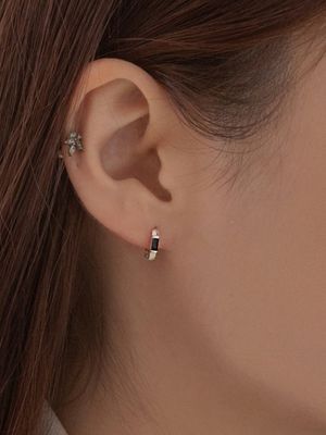 [실버925]원 클립 스퀘어 E493