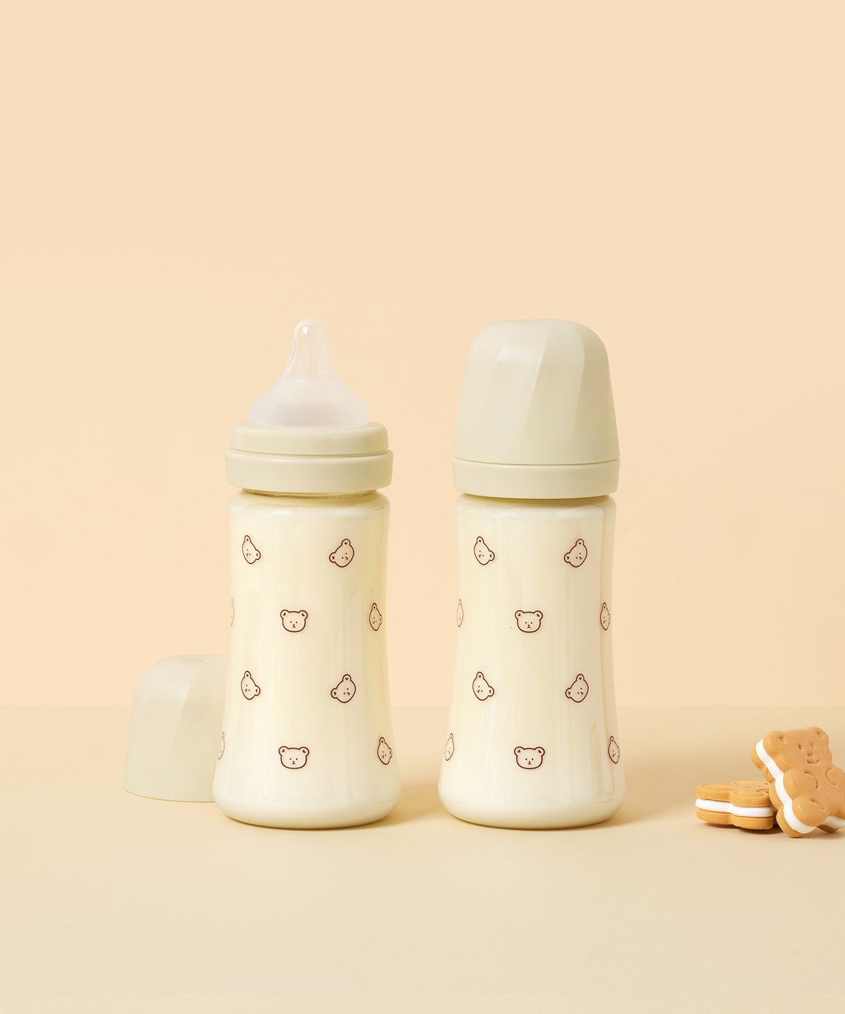 그로미미(GROSMIMI) PPSU 돗꼼 300ml 젖병 트윈팩 (버터)