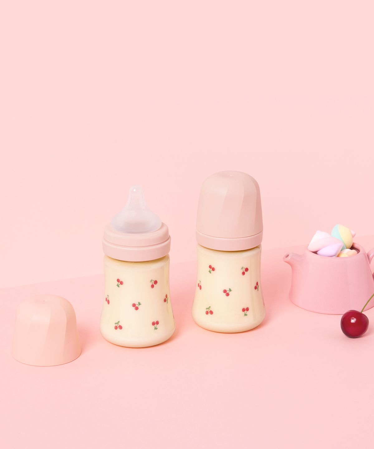 그로미미(GROSMIMI) PPSU 체리쉬 200ml 젖병 트윈팩 (스윗피치)