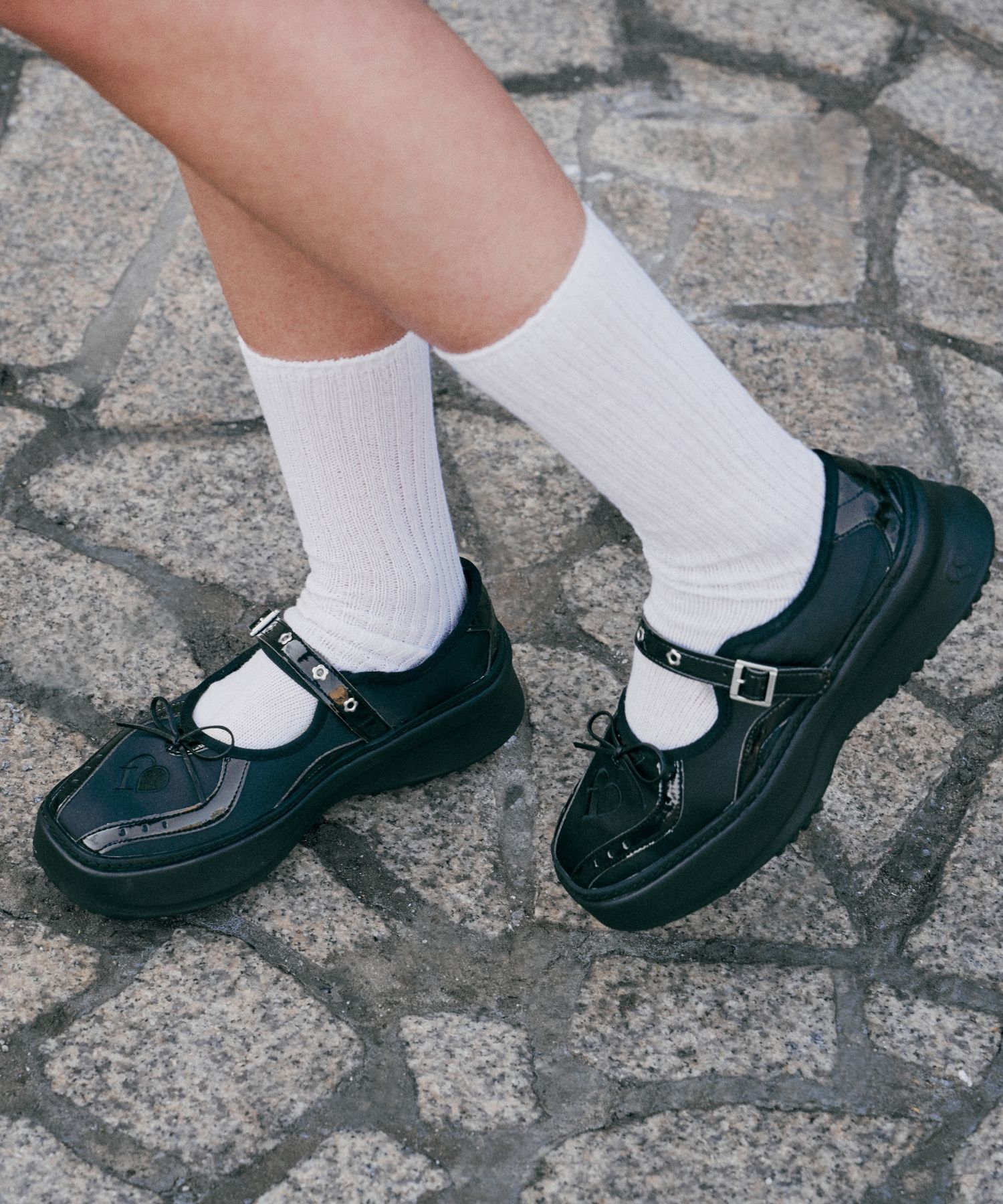 靴 flct Glow stud maryjane MUSINSA公式 | flct Glow stud maryjane (2color)