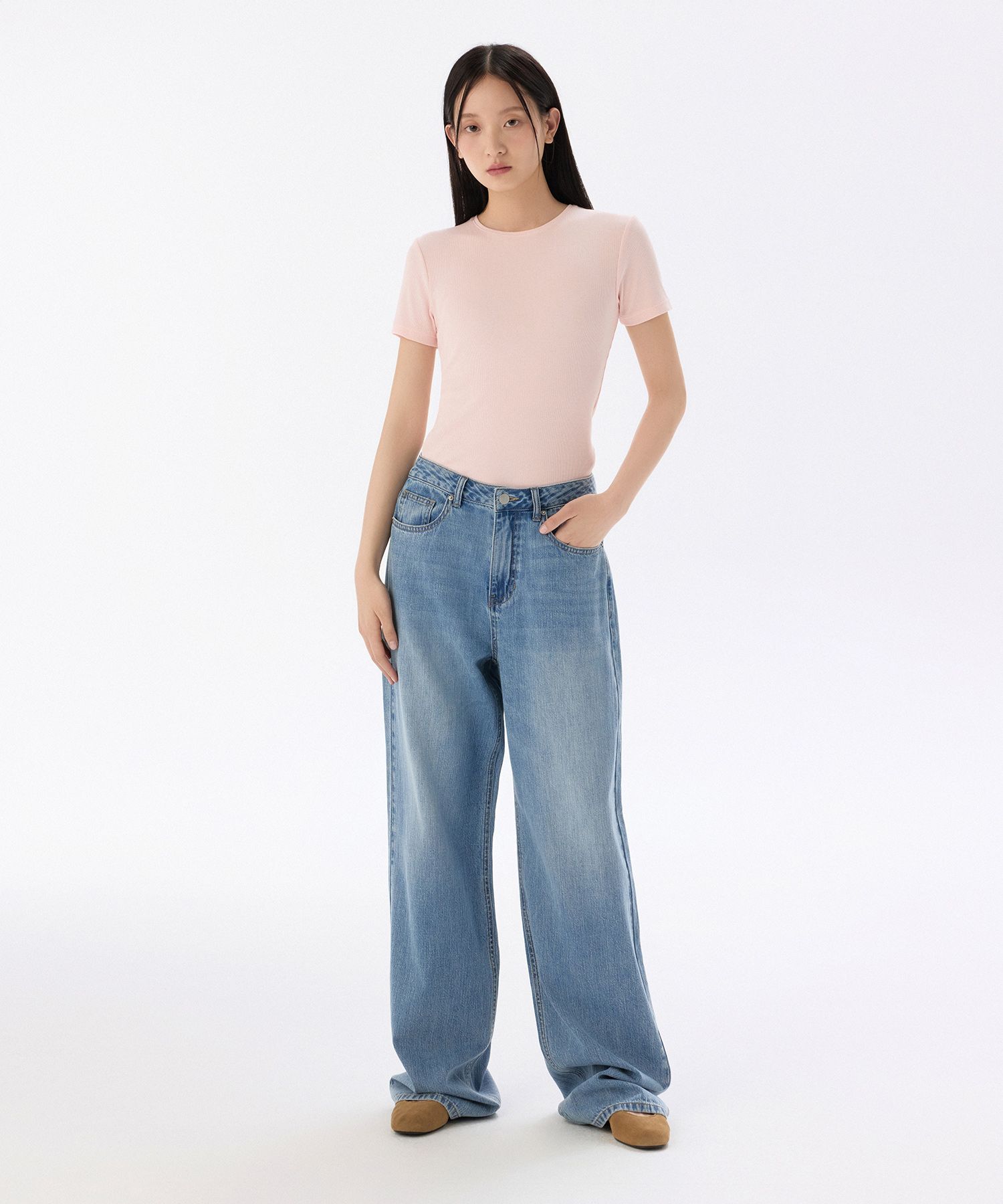 MUSINSA STANDARD LADY'S_リネンライクワイドパンツ_4色 MUSINSA STANDARD LADY'S_リネンライクワイドパンツ_4色 リネン