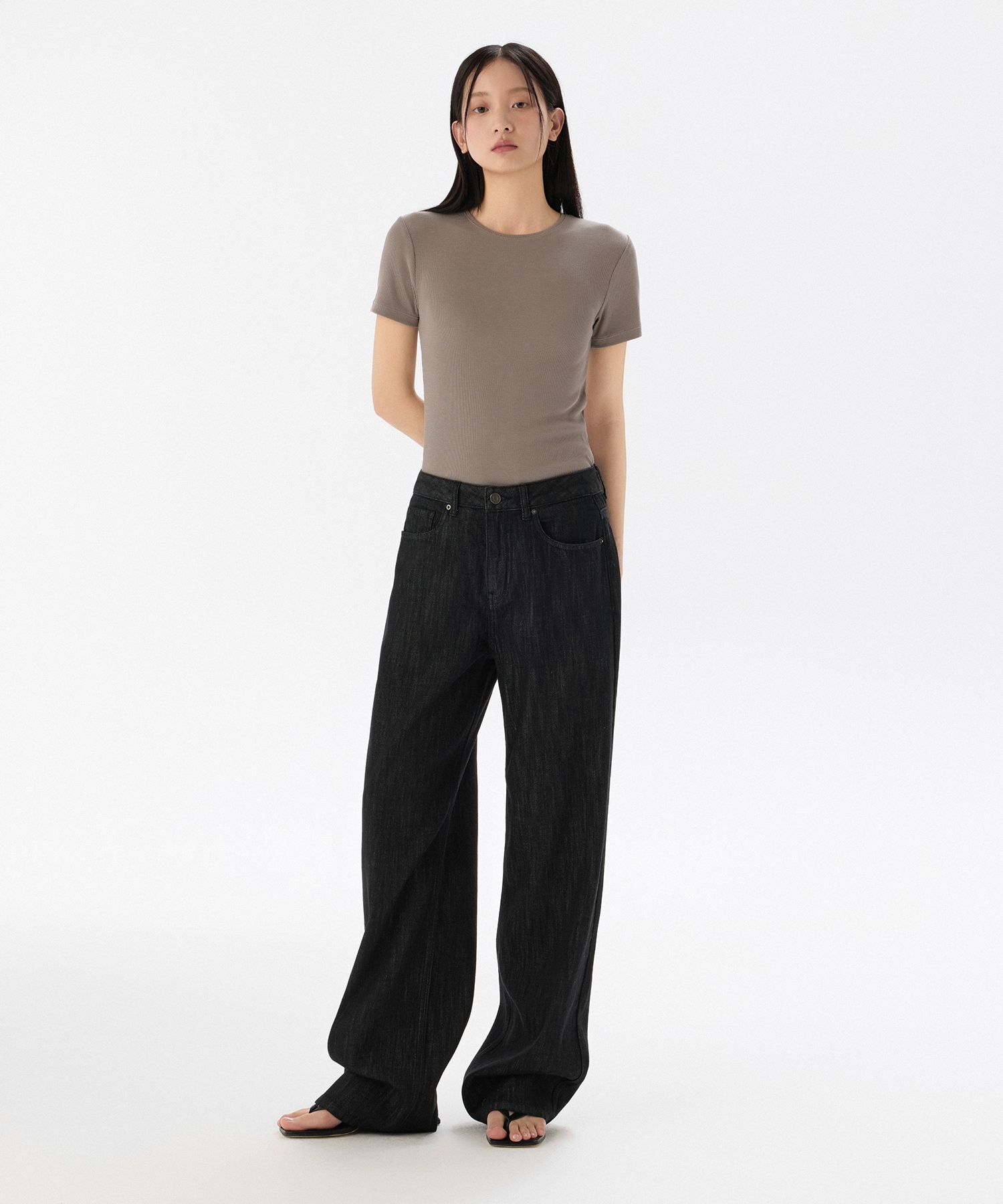 MUSINSA | MUSINSA STANDARD WOMAN Women's Linen-Like Wide