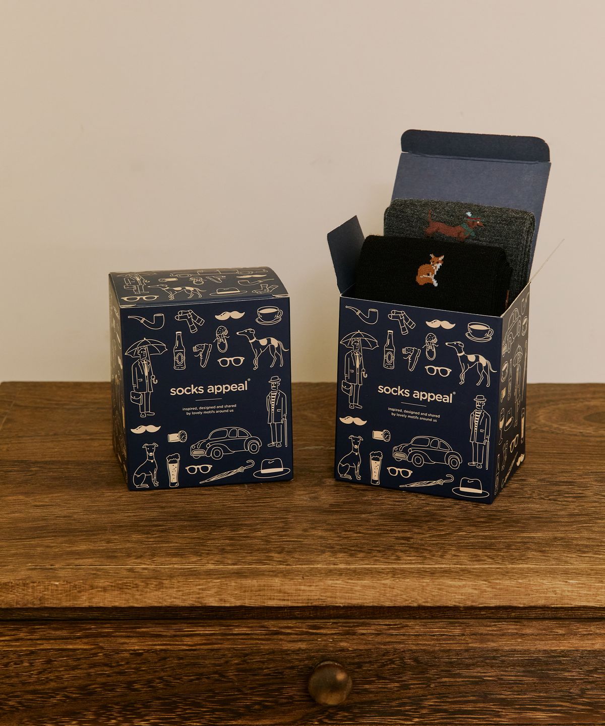 삭스어필(SOCKS APPEAL) MEN 2pack GIFT