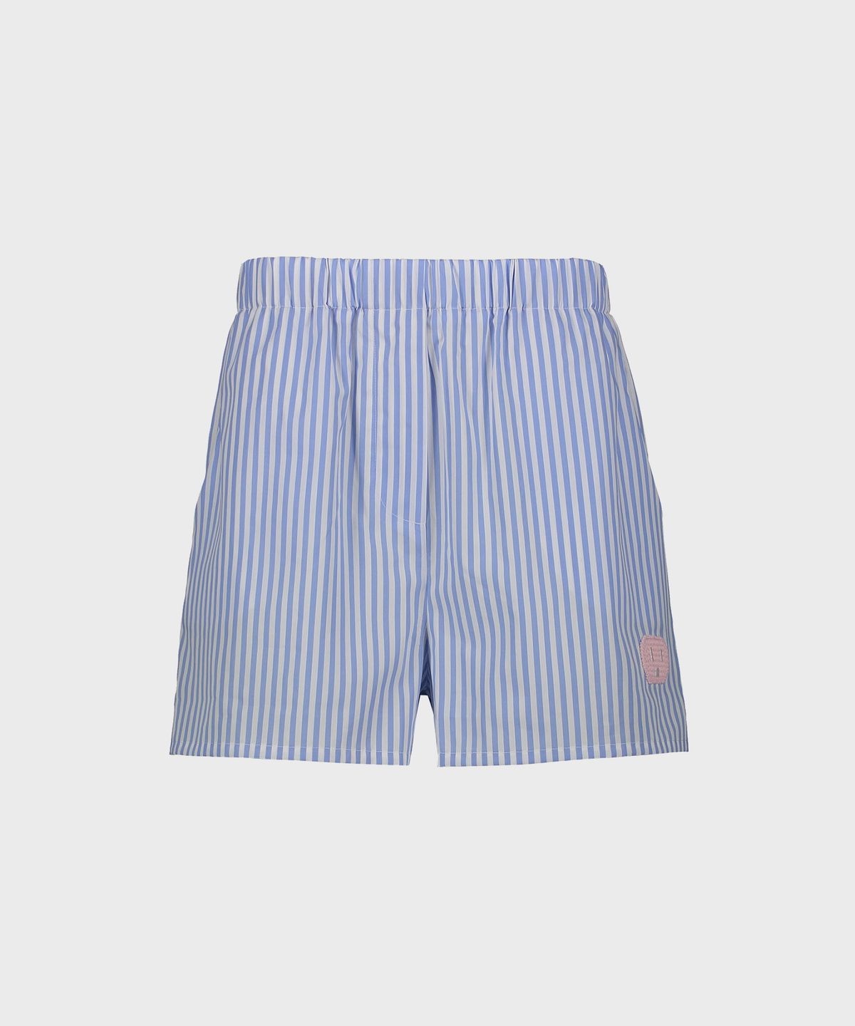 조슈아샌더스(JOSHUA SANDERS) (W) 스트라이프 컬러 해피 쇼츠 블루 STRIPED COLOR HAPPY SHORT BLUE