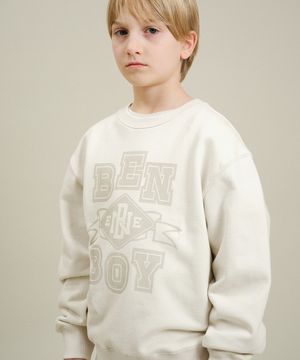 벤 보이 스웻셔츠_에크루