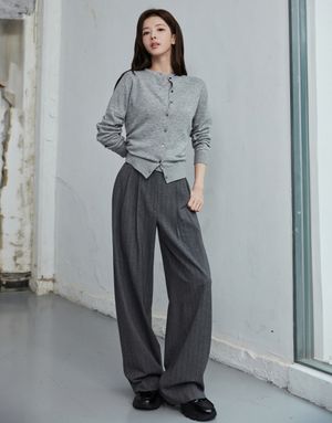 와이드 투턱 슬랙스 415504 [3color]