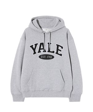 투톤아치 후드_그레이