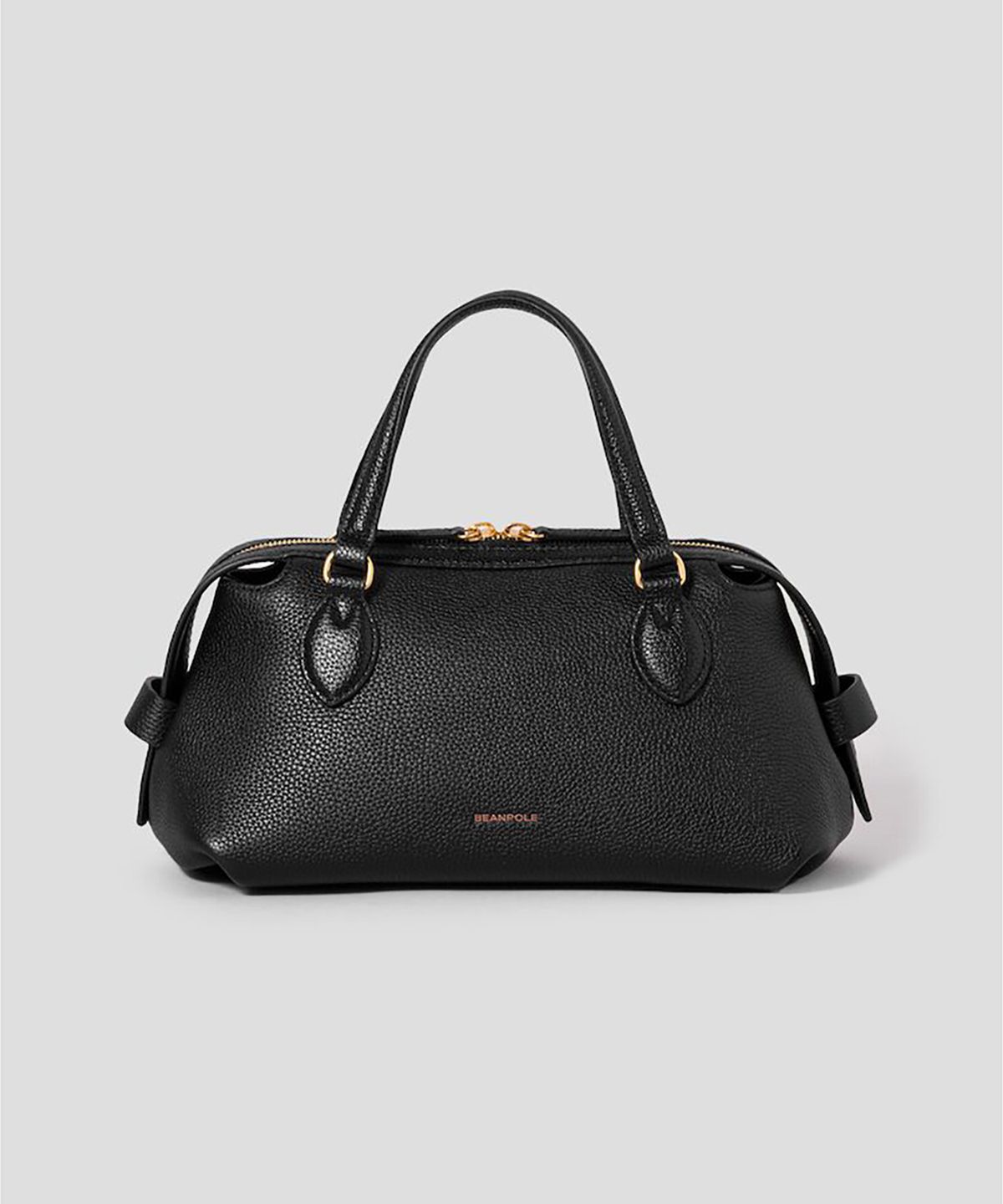 빈폴 액세서리(BEANPOLE ACCESSORY) 라비아 탑지퍼 스몰 토트백 - 블랙