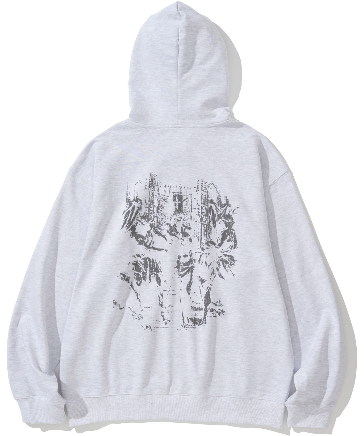 낫포너드(NOT4NERD) Punishment Pullover Hood - Light Grey