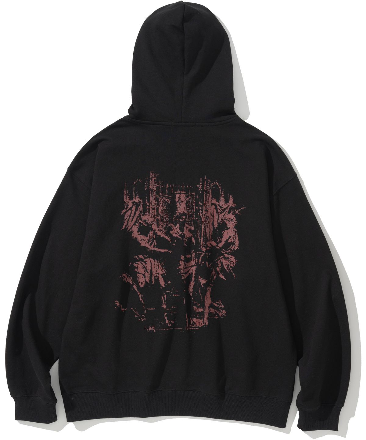 낫포너드(NOT4NERD) Punishment Pullover Hood - Black