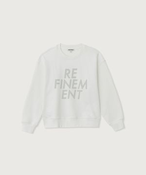 리파인먼트 스웻셔츠_그레이지